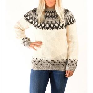 Nordic Store 100% Icelandic Wool Sweater, Like New